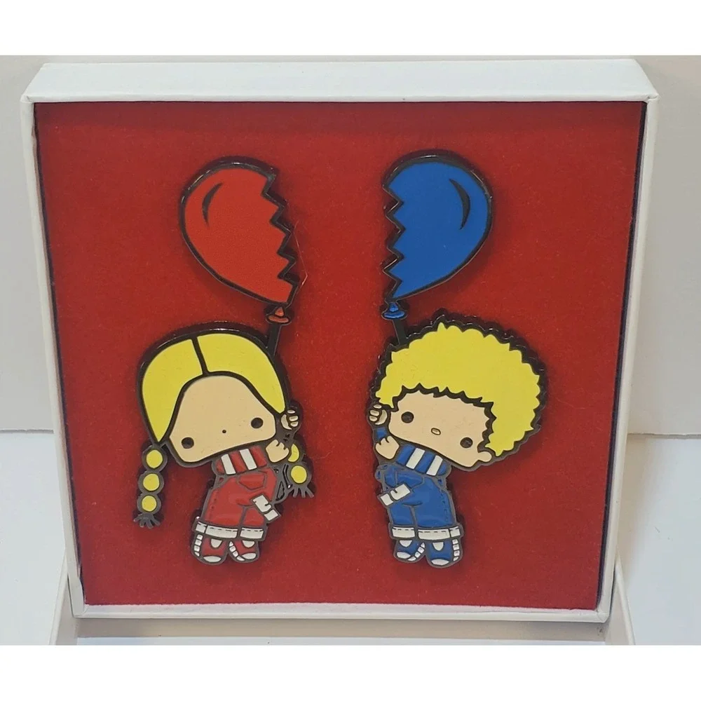 Sanrio Loot Crate Exclusive Patty and Jimmy Character Enamel Pin Set 2017